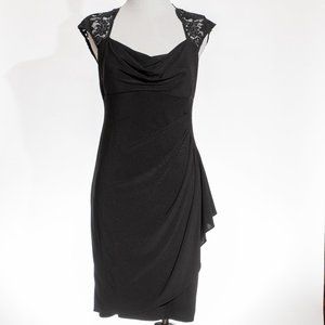 XSCAPE little black dress Size 6P